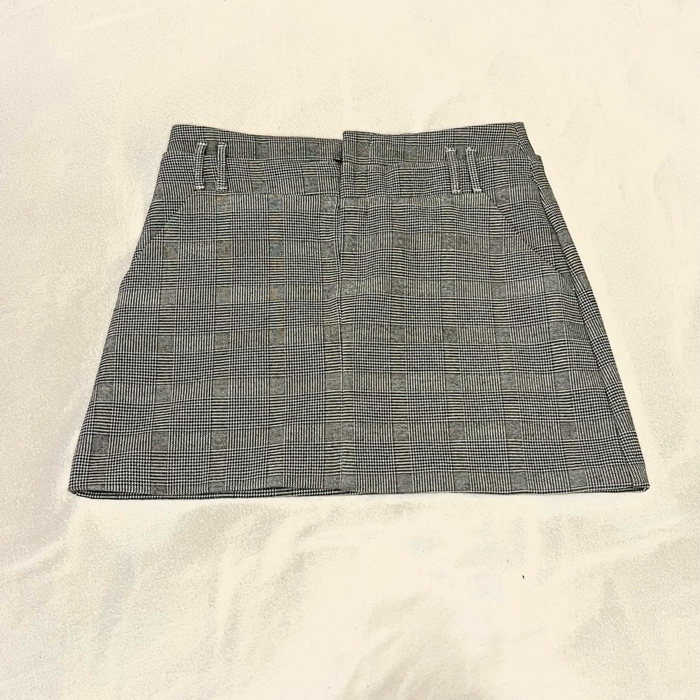 Zara Plaid Mini Skirt XS